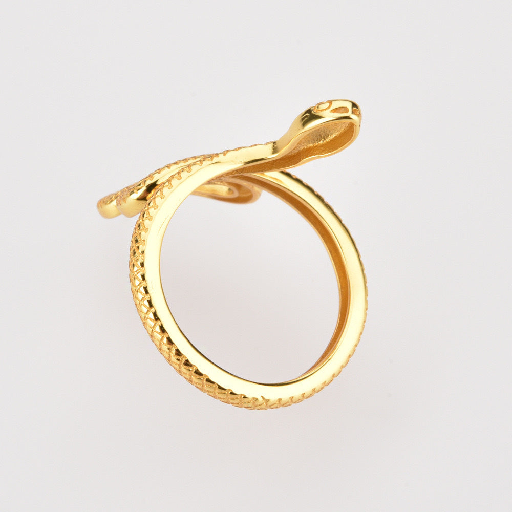 Ormring i S925 sterling silver – justerbar damring