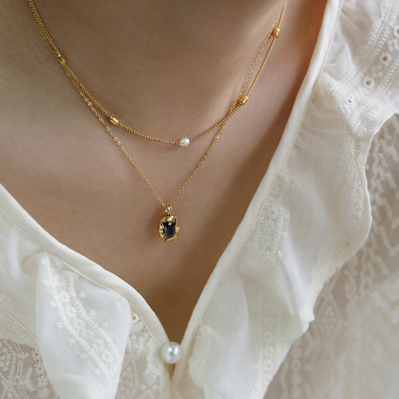 ✨ Elegant Kulhalsband i Fransk Stil