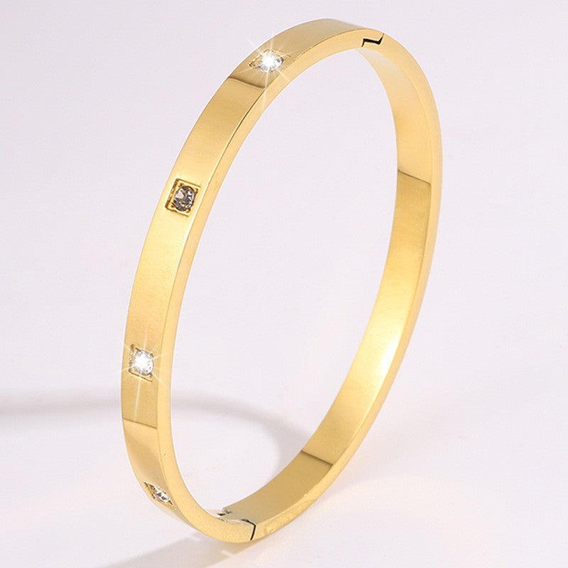 Elegant Armband med Stenar