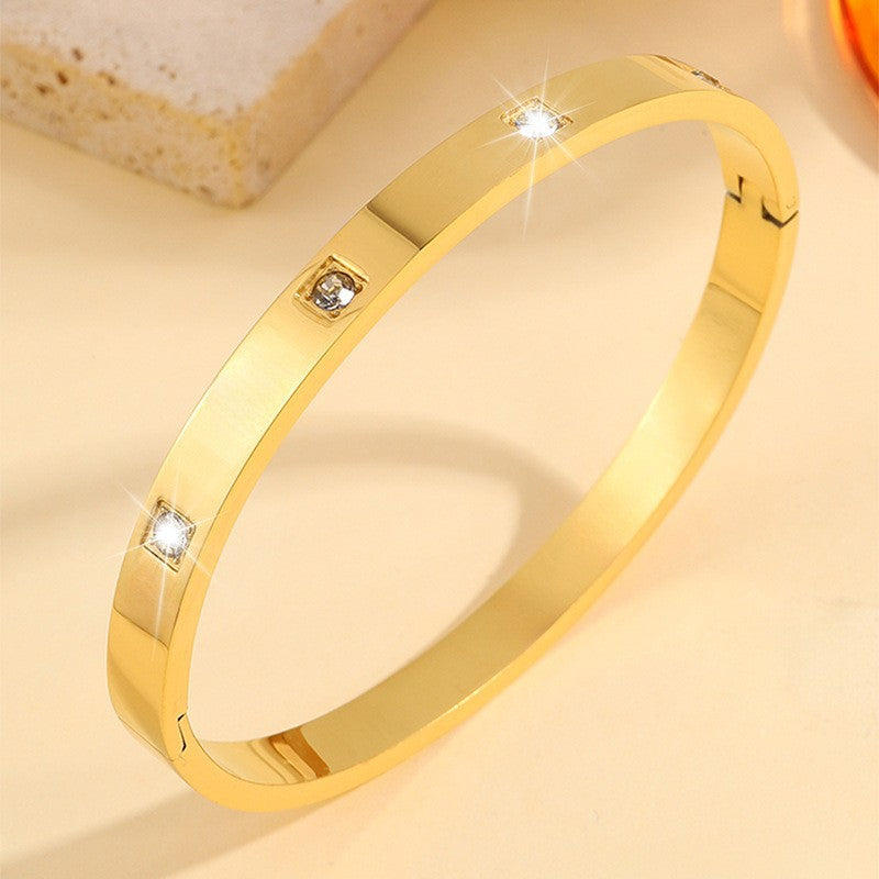 Elegant Armband med Stenar