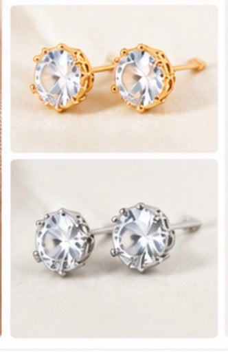 Lyxiga Studs i Sterling Silver