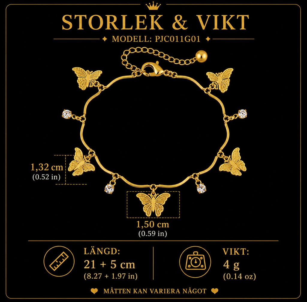 ✨ Eleganta Ankelkedjor i 5 Modeller