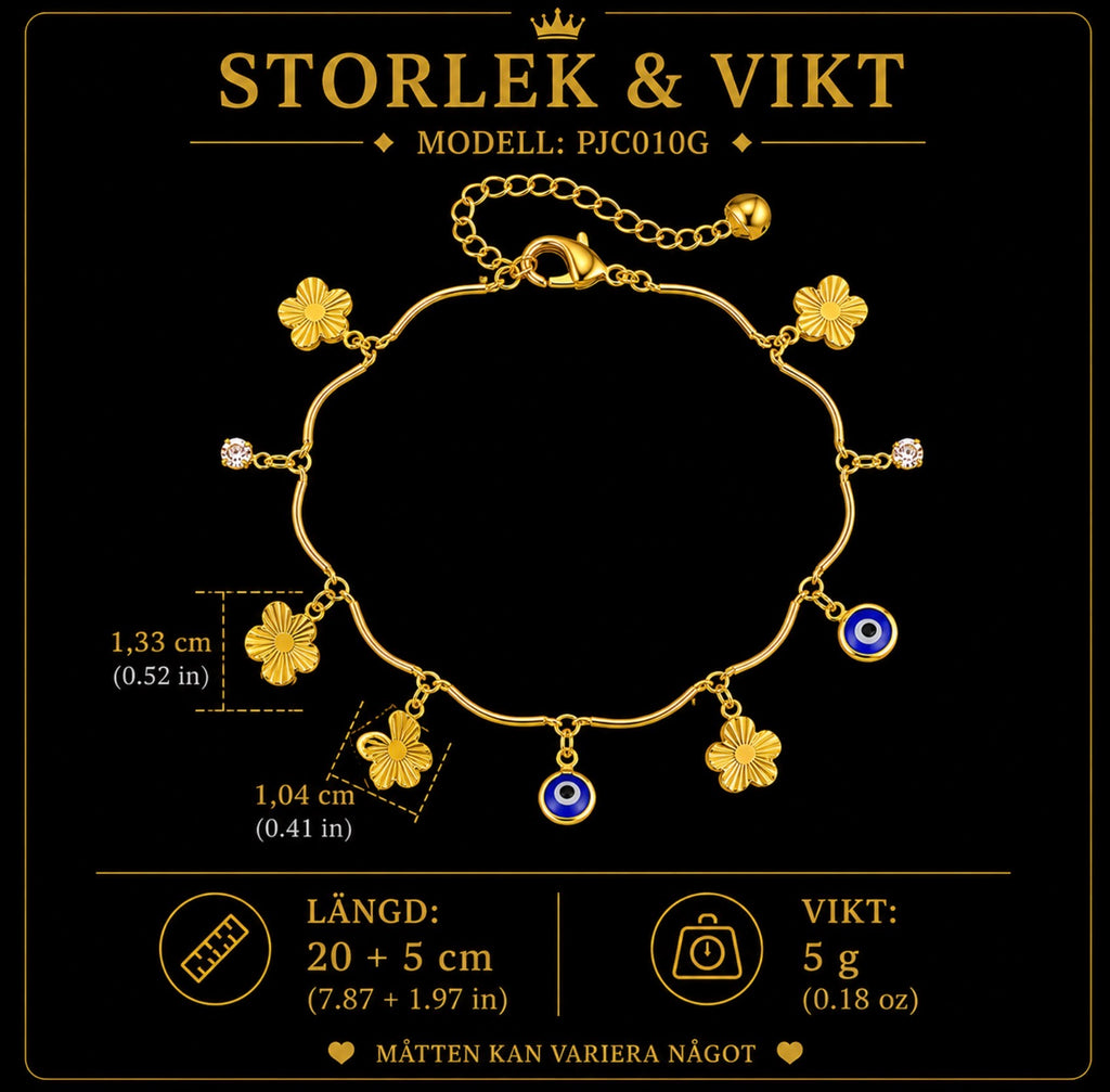 ✨ Eleganta Ankelkedjor i 5 Modeller