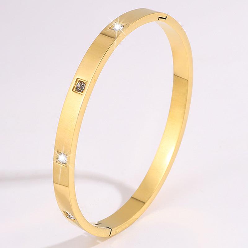 Elegant Armband med Stenar