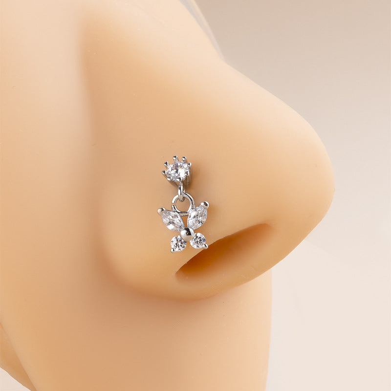✨ Exklusiv Näspiercing i Stål